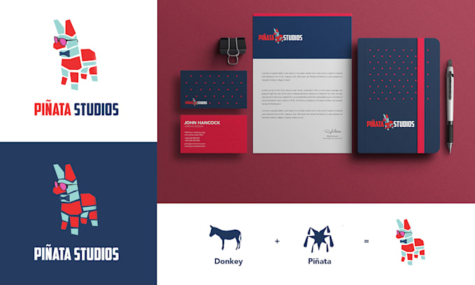 design your brand kit and full visual identity
