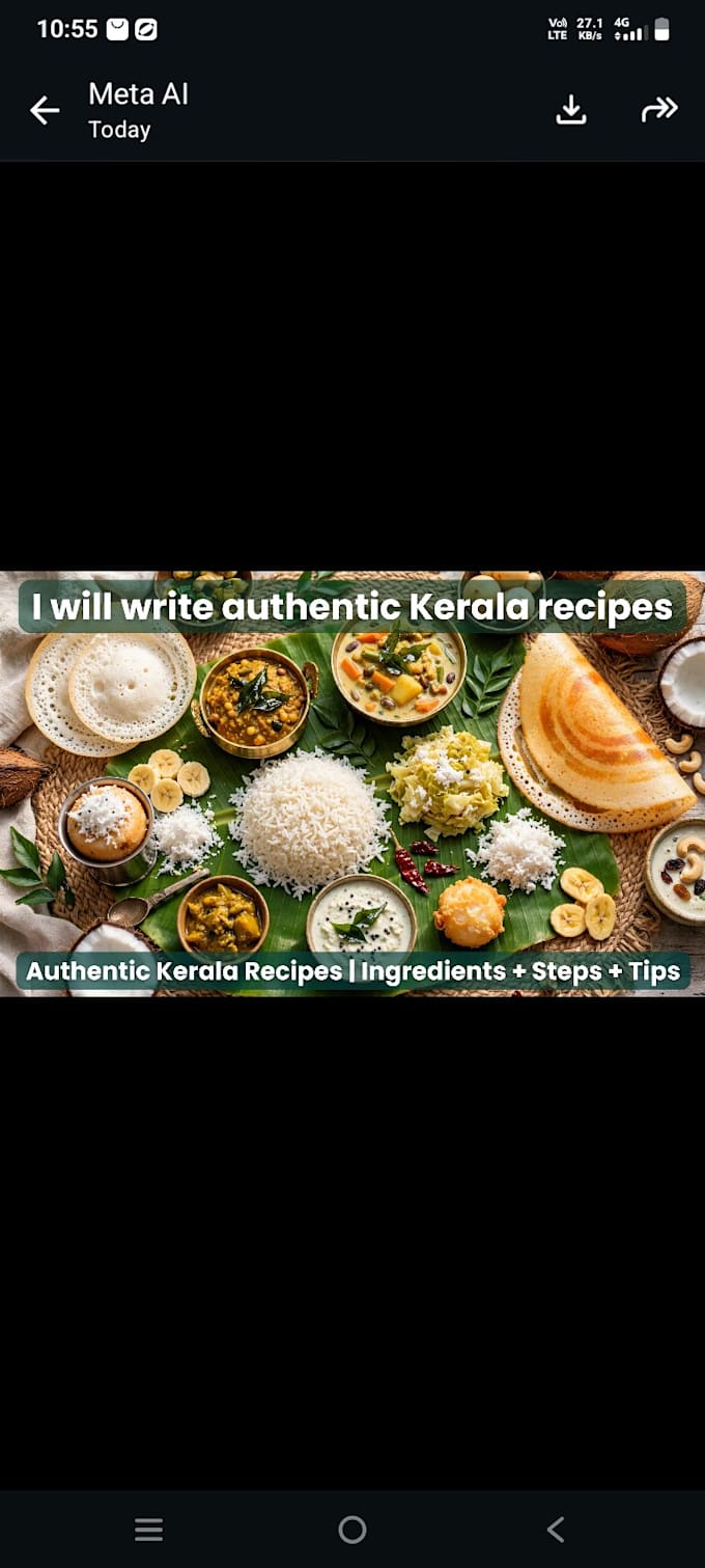 create authentic kerala recipes with ingredients and steps
