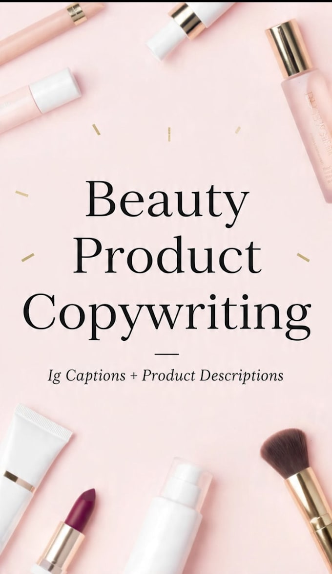 write SEO beauty product description and amazon listing