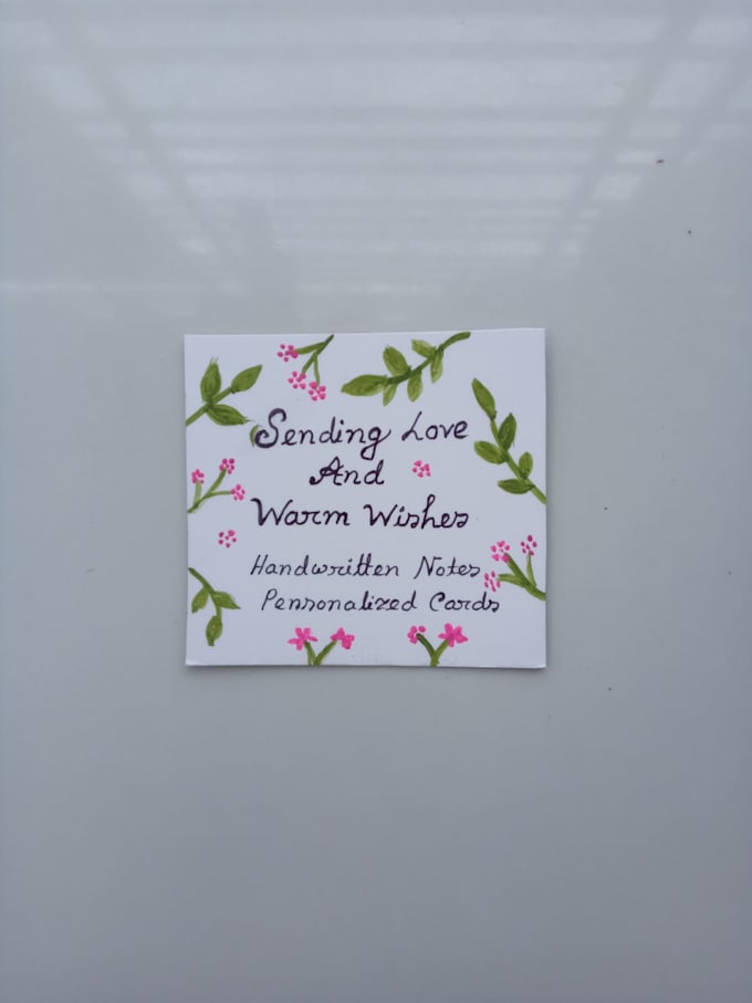 write elegant handwritten letters, notes, and greeting cards