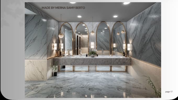 design you an interior design of a bathroom