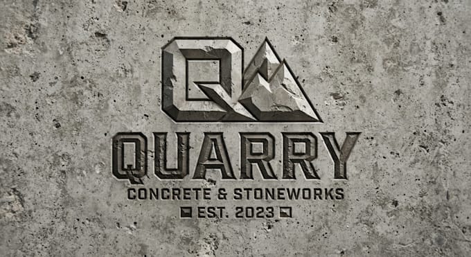 design a strong slab logo for your brand