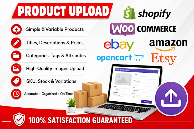 upload products to your woocommerce store