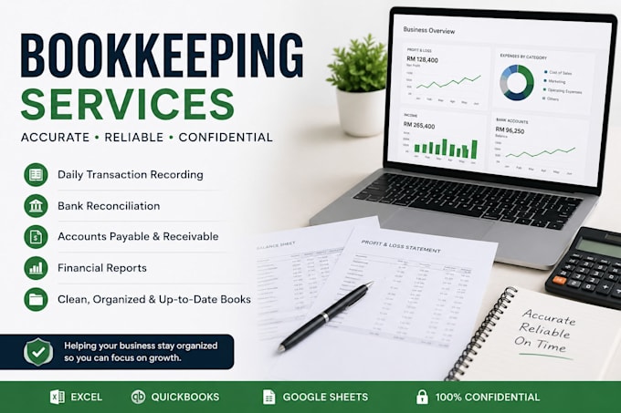 do bookkeeping for quickbooks online