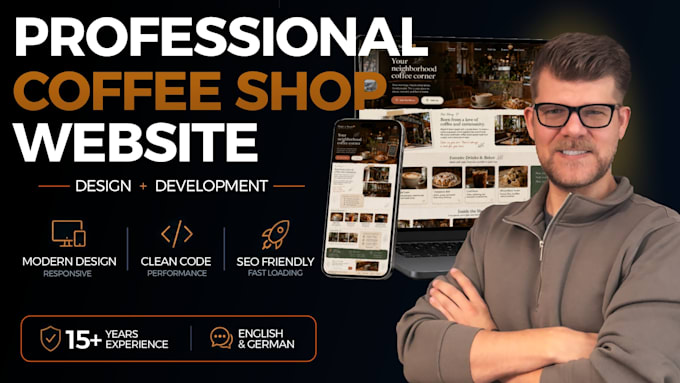 develop your coffee shops website