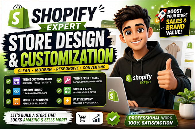 customize shopify theme and add custom features