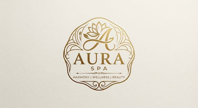 design a luxurious spa logo for your brand