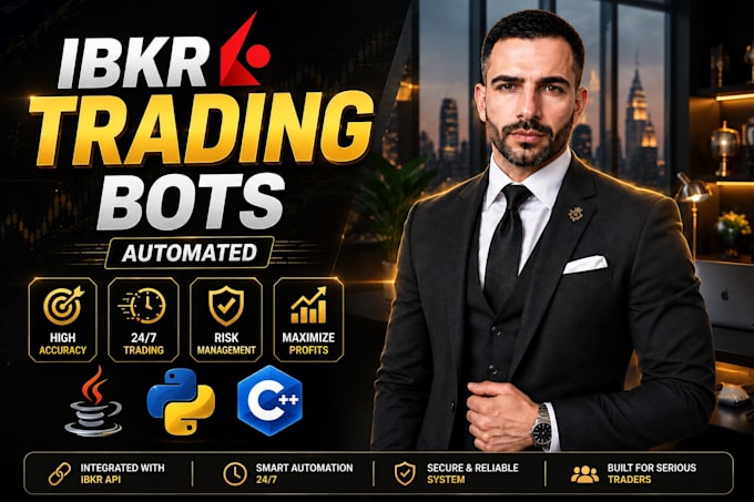 develop an ibkr tws API trading bot and automate your trades
