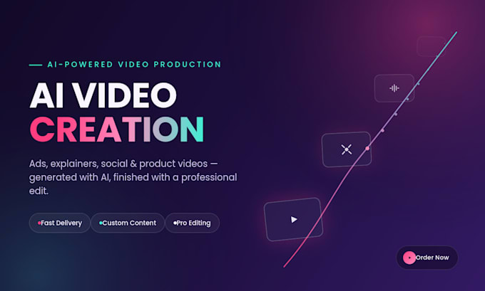 create an ai video for you in 24 hours