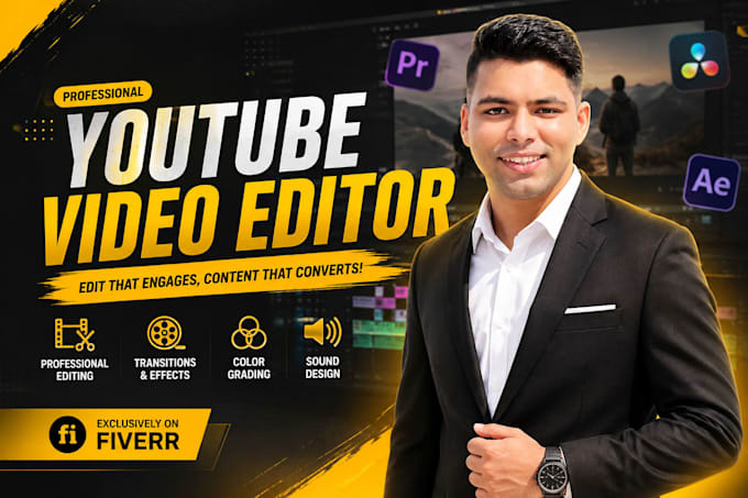 do professional video editing for youtube