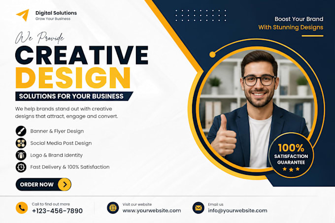 design professional flex, banner and advertisement posters