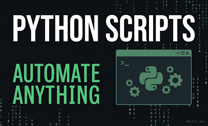 write a python automation script for your repetitive task