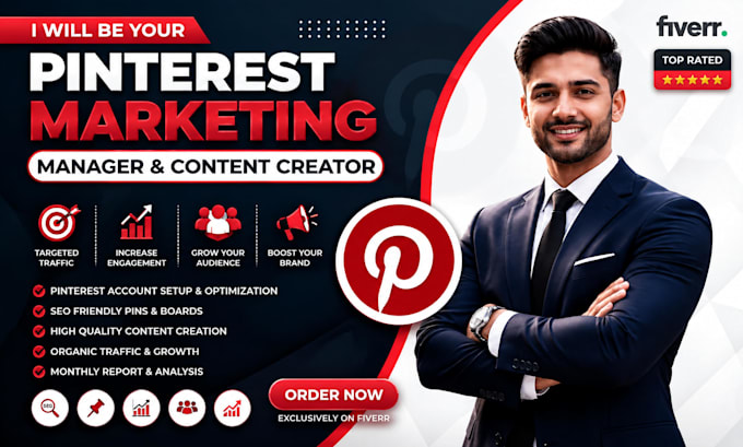 be your pinterest SEO expert and marketing manager