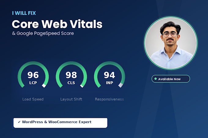 fix core web vitals and improve the google pagespeed insights score