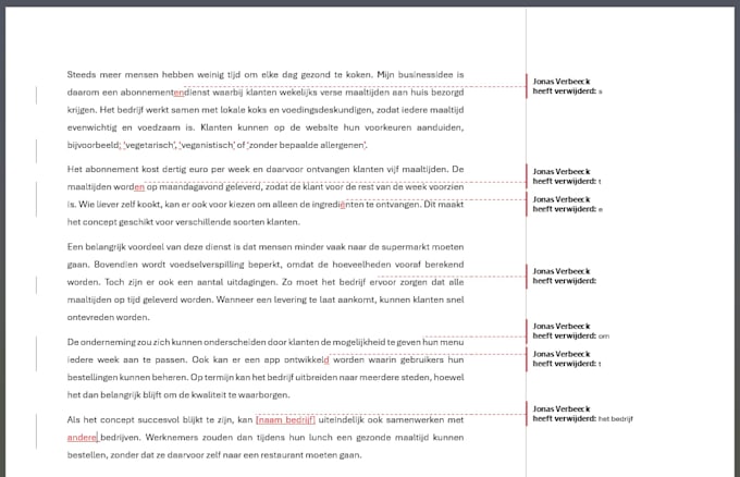 proofread, translate and tutor for dutch