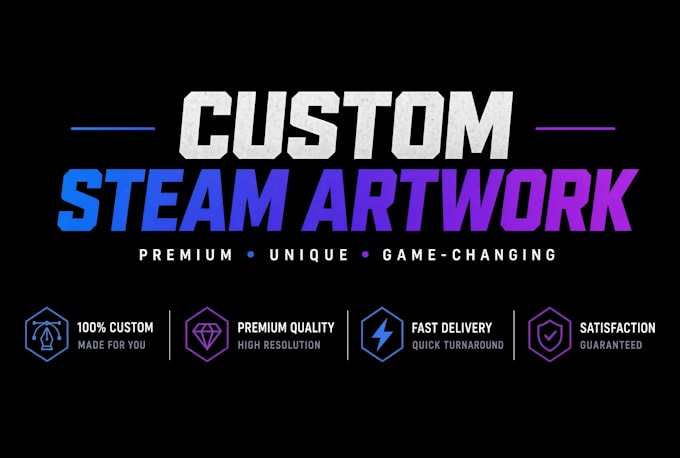 make a steam artwork for your porfile