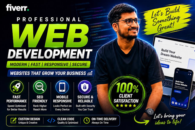 develop a professional wordpress website