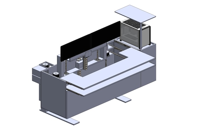 do professional 3d mechanical design and cad modeling using solidworks