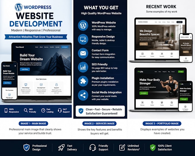 website development and design