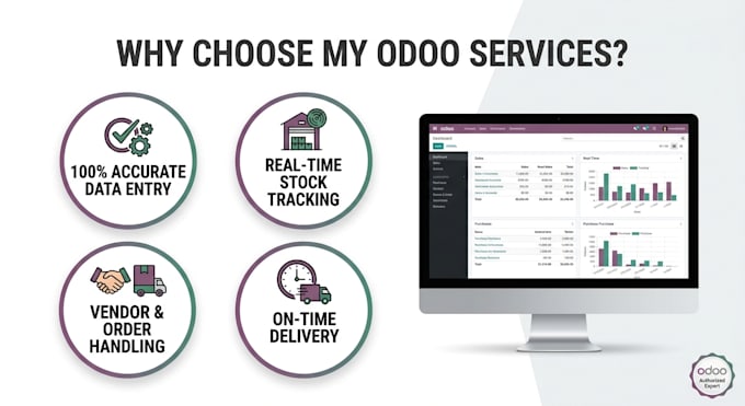 manage odoo purchase, sales and vendor operations