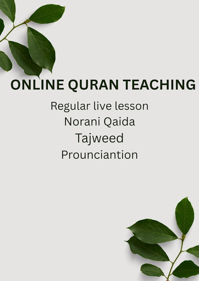 teach quran online with regular live classes
