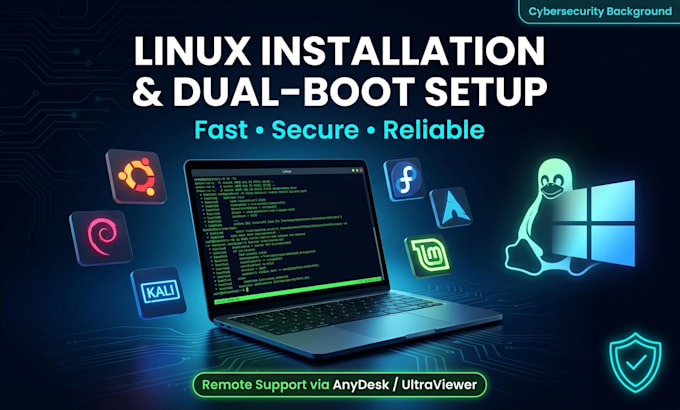 install and configure linux operating system on your PC, laptop, virtual machine
