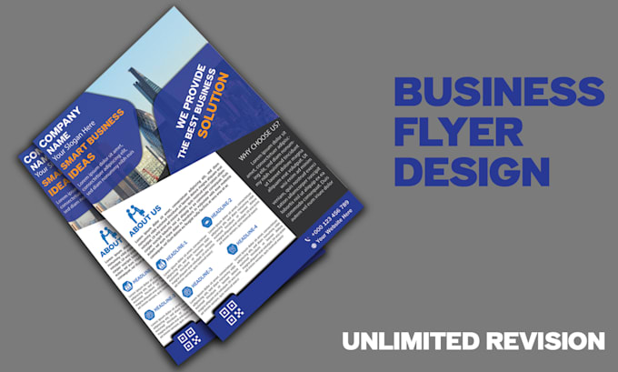 design modern flyers and posters for you