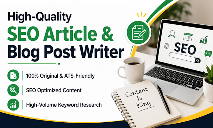 write engaging SEO blog posts and ats friendly articles