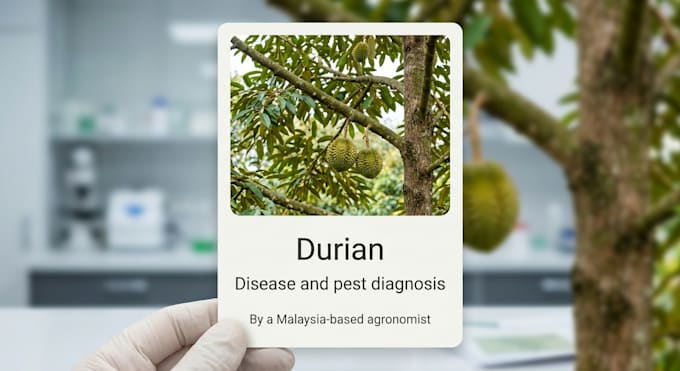 diagnose durian tree diseases and pest problems