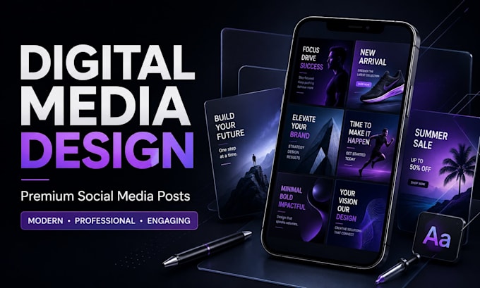 professional social media works