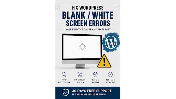 fix critical error on wordpress immediately