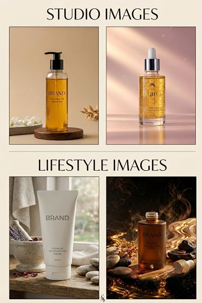create high end studio and lifestyle mockups
