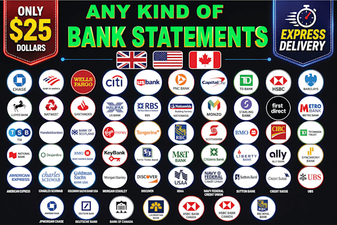 bank statement bank statement bank statement as you need
