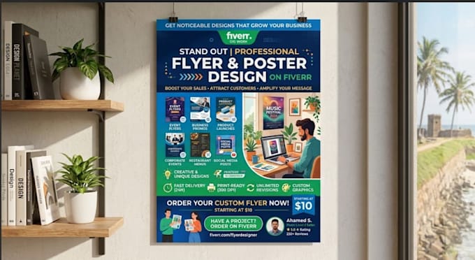 design a professional flyer design