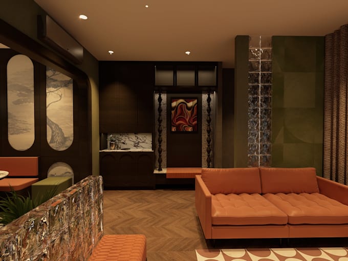 provide 3d modeling and rendering services for interior design and architecture
