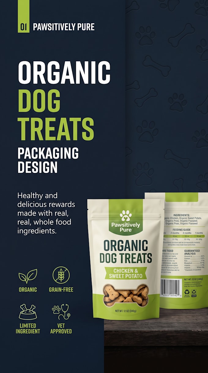 design professional product packaging and labels