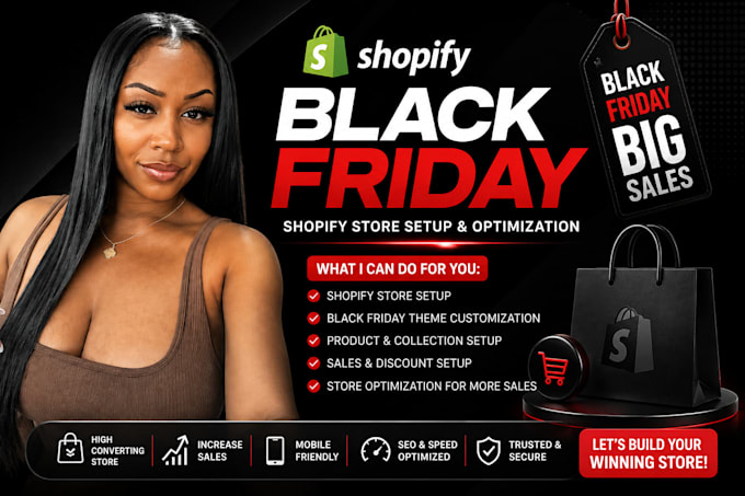 setup and optimize your shopify black friday ready for sales