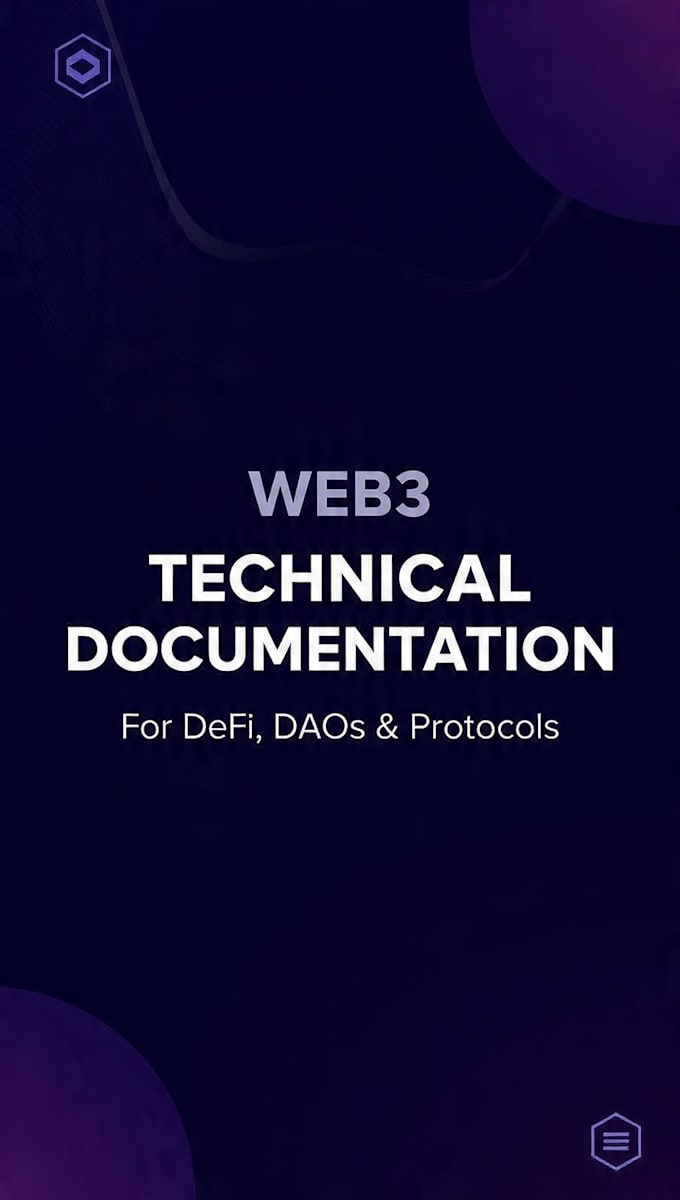 write technical documentation and whitepapers for web3 defi protocols