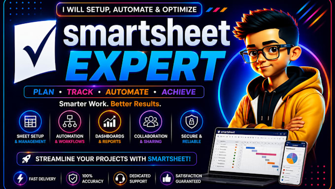 design and automate your smartsheet workflow system