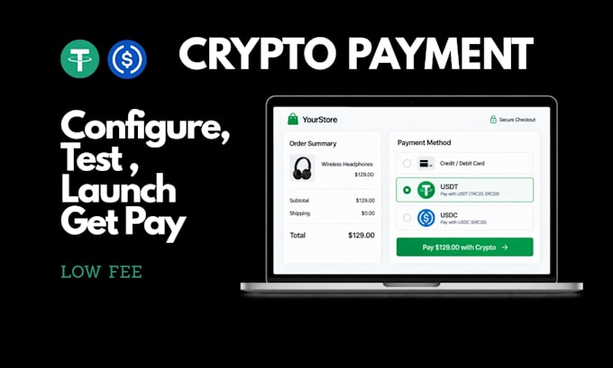 integrate crypto payment gateway for stablecoin payments
