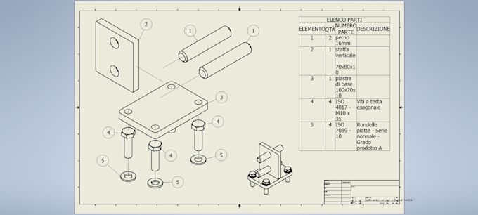 create 3d mechanical assemblies, exploded views and technical drawings