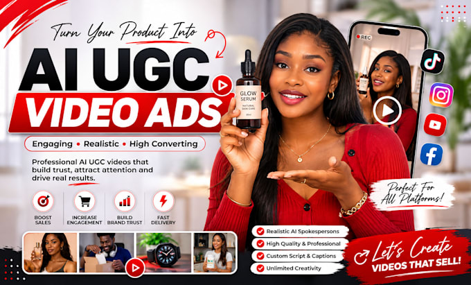 create a ugc selfie style video create ai ugc video ads,