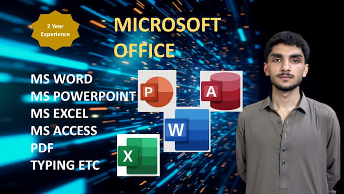 do professional ms office data entry and document formatting