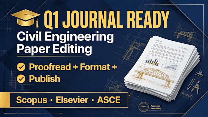 edit and proofread your journal article or scientific paper