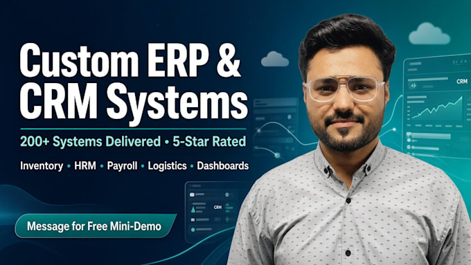 develop a custom erp system and business management software