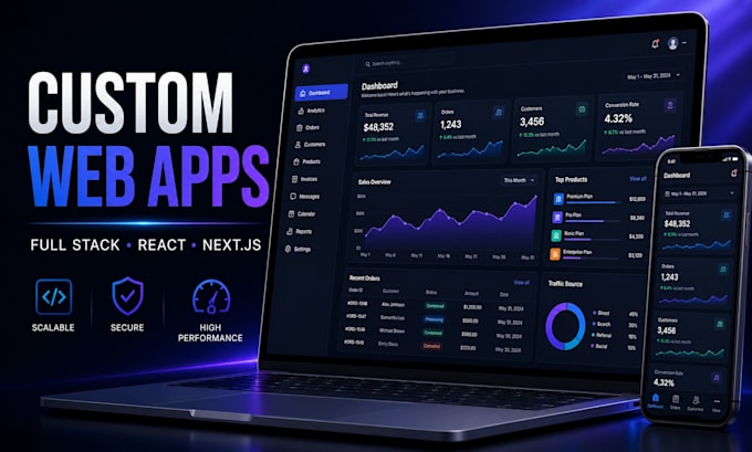 build your custom full stack web application