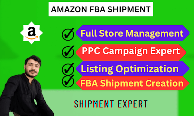 create amazon fba shipment plan and generate box labels