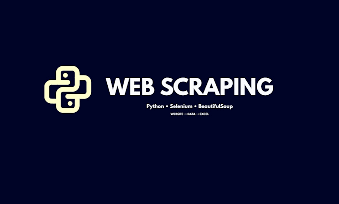 do professional web scraping using python