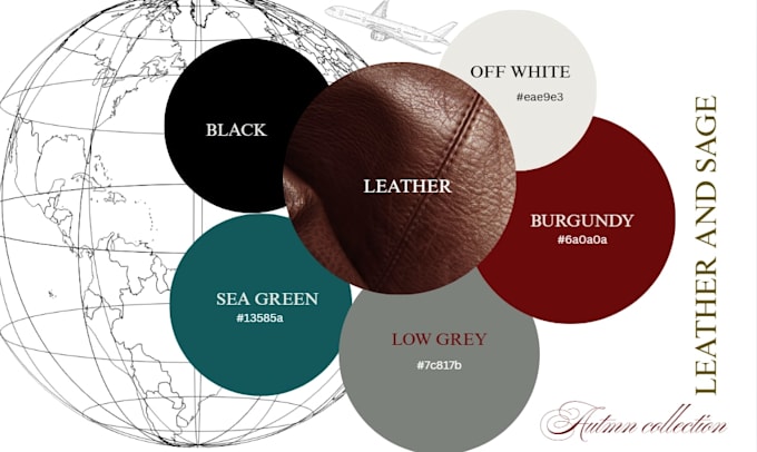 create luxury brand guide color palettes