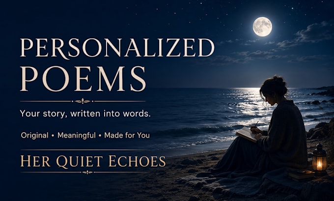 write a heartfelt personalized poem for any occasion